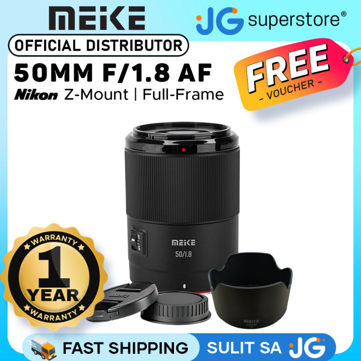 Meike 50mm Nikon Z-mount Full Frame Standard Autofocus Prime Lens for  Z9 Z8 Z7II Z7 Z6III Z6II Z6 Z5 Zf Mirrorless Cameras with 