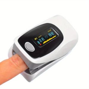【Original 】IMDK Portable Pulse Oximeter Fingertip Blood Oximeter with Built-in Memory Beep Alert &amp OLED Display - Compact Design for Sports Fitness Travel Medical Use Fitness Tracking Modern Medical Device Lightweight Plastic Body