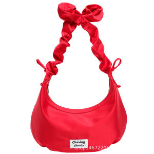 2026 Thickened Pleated Cloud Bag Dopamine silver Bag Large Capacity Crossbody Bag Dumpling Bag Womens Cloud Bag