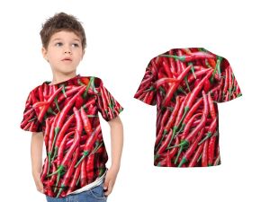 Kaos Jersey Full Print Cabe Rawit Merah