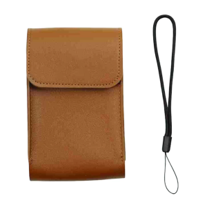 Large Capacity Water Resistant PU Leather Protective Pouch Organizers Carrying Bag Suitable for RG34XX Handheld Console