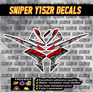 Yamaha Sniper 150 Y15ZR Malaysian Concept Stock Decals - High Quality