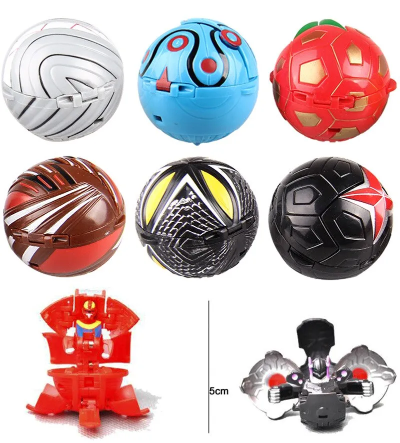 Toys that transform store from a ball