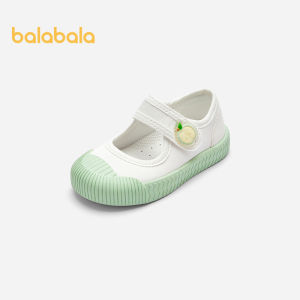 Balabala Baby Canvas Shoes Childrens Walker Shoes Infant Girls Shoes 2024 Summer Non-Slip Cute Shoes