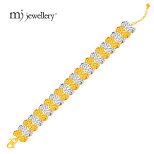 MJ Jewellery 916/22K Gold Pulut Dakap Bracelet T64