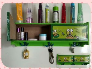rak kosmetik karakter lucu rak gantung