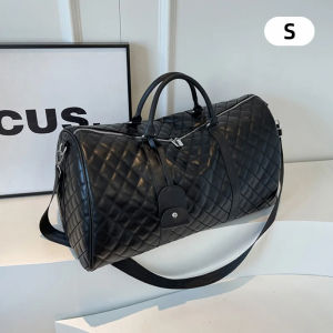 Sport Gym Bag for Women Men PU leather Travel Fitness Bags Large Capacity Carry On Luggage Bag Women Shoulder Crossbody Handbags