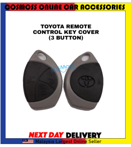 Toyota Car Remote Control Key Cover Case For Toyota Vios 3 Button (T3)