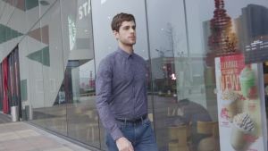 Fashion Korean Popular Clothes Summer Cotton Brushed Plaid Short Sleeve Shirts for Man Slim Fit Casual Plain Shirt Trends Tops2026