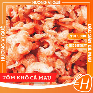 Tôm Khô Cà Mau - Túi Hút Chân Không 500g