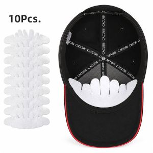 10Pcs Cap Lining Hat Liner For Baseball Cap Sweat Absorb Anti Stain Protect Hair