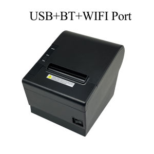 Caysn CK811 Thermal Receipt Printer 80mm USB & Serial & LAN & WiFi & Bluetooth POS Printer Printing Suitable For Cashier And Kitchen Bill