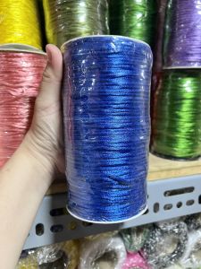 Cuộn dây tim chất dù bóng 3mm ( cuộn 200M ) . Dùng làm handmade thắc vòng đeo tay ...