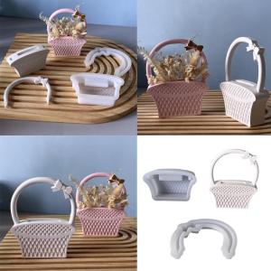 Tái Sử Dụng Crafting Khuôn Linh Hoạt Silicone Chậu trồng hoa Cho Nhựa Nghệ Thuật Tường Decors Bảng Trung Tâm