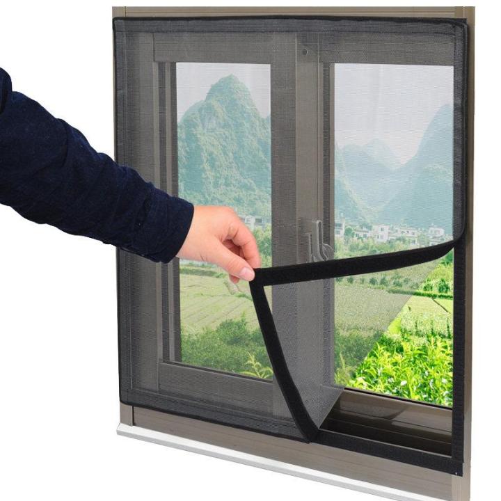 SD (2nd Generation) Easy DIY Magnetic Mosquito Screen Net DIY Window ...