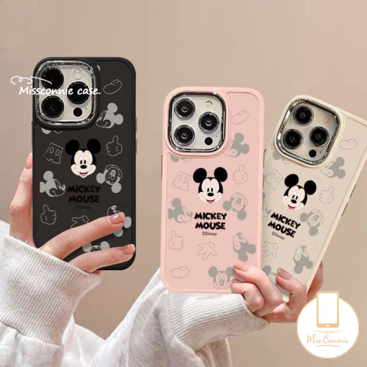 MissConnie Fashion Doodle Cartoon Disney Mickey Mouse Shockproof