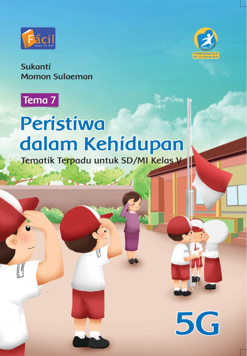 BUKU TEMATIK TERPADU 5G KELAS 5 SD K13 REVISI FACIL GRAFINDO | Lazada ...