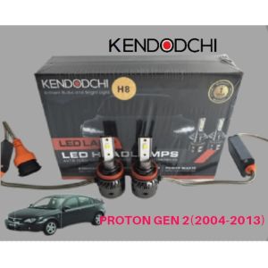 READY STOCK🔥KENDODCHI 2Pcs H8 LED Car Headlight FOR PROTON GEN 2(2004-2013)  product by Malaysia