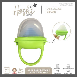 Hoshi Baby Portable Popsicle Mold for Breastmilk Fruit Juice Water for Infant and Toddlers 6Mos+