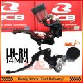 RCB S1 SERIES 14MM LH RH FORGED MASTER PUMP SET KIRI KANAN UNIVERSAL. 