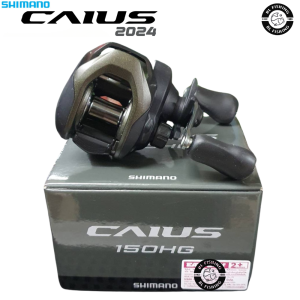 รอกหยดน้ำ Shimano Caius2024 รอบ 7.2:1 ลูกปืน : 3+1 เบรค : 5Kg.