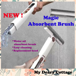 Mini Portable Mop Hand Squeeze Broom Lazy Household Table Cleaning Tool Desk Cleaner Glass Sponge Mop