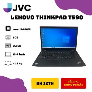 Laptop xách tay gái rẻ lenovo T590 I5-8265U RAM 8GB SSD 256GB