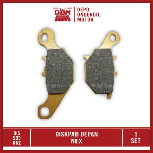 Diskpad Depan NEX (KENZIE) - FRONT Disc Brake Disc Pad Kampas Rem Cakram Depan SUZUKI LETS / ADDRESS