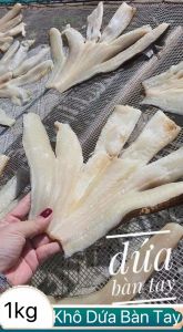 Khô Cá Dứa Bàn Tay Không Mặn Vừa Ăn Nhiều Thịt Phi Lê 1kg/ 500gram/ 250gram