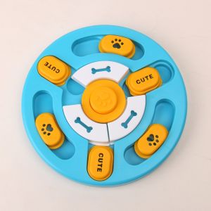 Đồ chơi puzzle giấu đồ ăn luyện ăn chậm trí thông minh cho chó mèo kêu chút chít - Đen Ta pet shop