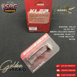 KLEP SET XEON OLD / XEON KARBU MAKO KUALITAS GENUINE QUALITY 100% ASLI