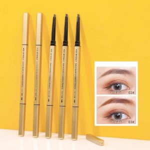 JIYAN2866 Waterproof Double Ended Eyebrow Pencil Smudge-proof Lasting Eyebrow Stick Smooth Eyebrow Tattoo Pen