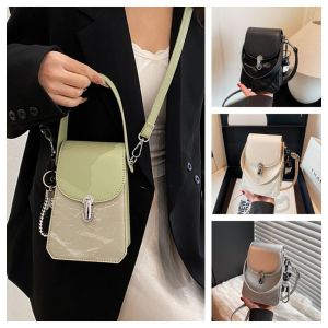 FGJEB Multifunctional Mobile Phone Bag Elegant with Pendant Mini Handbag Portable Storage Bag Crossbody Shoulder Bag Woman