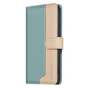 Color-Block Leather Phone Case For Xiaomi Redmi Note 14 13 12 Pro+ 12S 12Turbo Card Holder Magnetic Wallet Flip Cover