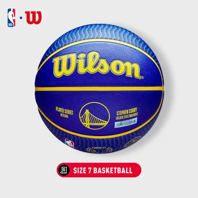 Wilson NBA Player Icon Outdoor Basketball Stephen Curry (Size 7) - WZ4006101XB7