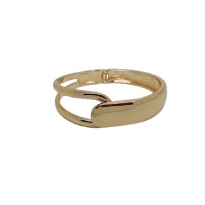 LIGHTER สง่างามเรียบหรู กำไลข้อมือกลวง อินส์ สไตล์เก๋ๆ กำไลเปิดแบบไม่สม่ำเสมอ สร้างสรรค์และสร้างสรรค์ เกรดสูงมาก กำไลเปิดอารมณ์ สำหรับผู้หญิง