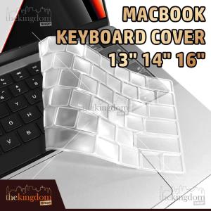 Macbook Pro Keyboard Cover Notebook Laptop Protective Film 13" 14" 16" 2021 2022 A2442 A2485 A2681 M1 M2 Protector Anti Debu Kotor Basah