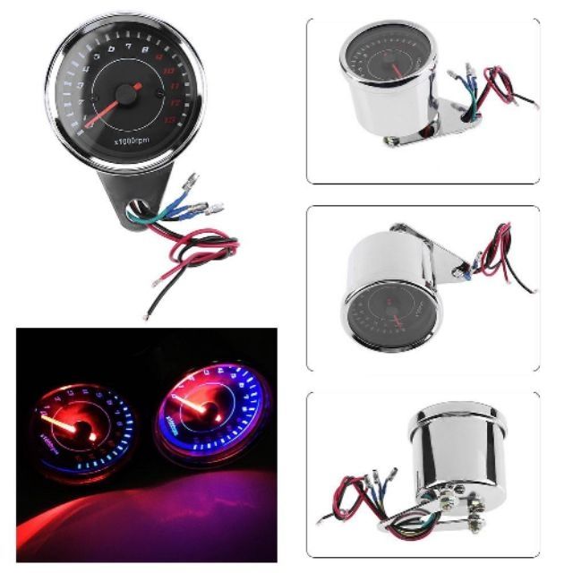 MSM-322%20Motorcycle%20Speedometer%20Gauge%20LED%20Screen%20Tachometer%20DC%2012V%201000%20RPM%20Universal%20-%20Image%204