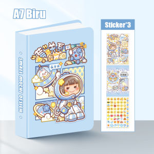 A7 Pocket book Buku catatan persegi Buku Jurnal Mochi Notebook Diary