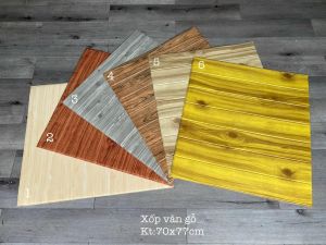 HCM Sỉ XỐP DÁN TƯỜNG VÂN GỖ GIÁ RẺ Đẹp
