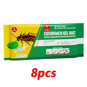Cockroach Bait 24Pcs Cockroach Killer Powerful Germany Roach Traps Cockroach Repellent Gel Safe And Non-Toxic Cockroach Killer For Home