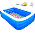 Fast Deliveries Home Use Paddling Pool Large Size Inflatable Square Swimming Pool Kids inflatable Pool. 