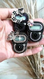 Counter Tasbih Blink Blink Variasi Hitam Mix Warna/Non Led/COD