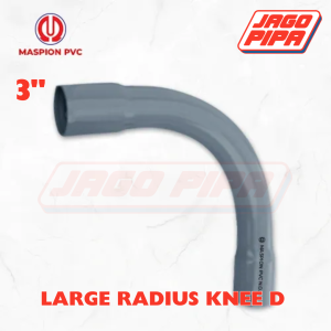 Maspion Long Elbow D 3 inch / Large Radius Elbow Knee Panjang 90 Derajat 3" Fitting PVC