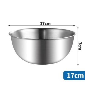 Buy 1 Take 2 Mixing Bowl 304 Stainless Steel With Scale Multifunctional Baking Salad Food Storage Bowl