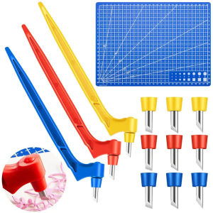 360องศาหมุนยูทิลิตี้มีดชุดมือถือแกะสลักมีดหัตถกรรมเครื่องมือตัดศิลปะตัดการวาดภาพจิตรกรรมศิลปินชุด