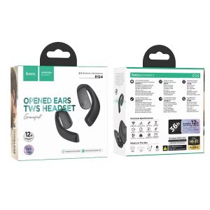 Hoco EQ4 หูฟังบลูทูธแบบคล้องหู ไร้สาย Graceful true wireless BT headset Fully open air conduction earphones (แท้100%)