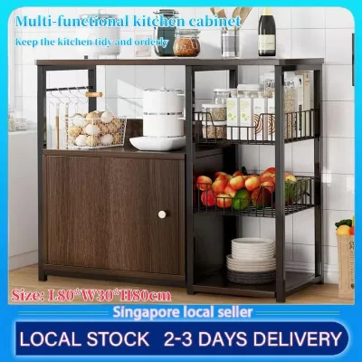 Kitchen Cabinet Multifunctional Locker Dining Side Table Multi-layer Kitchen Storage Cabinet