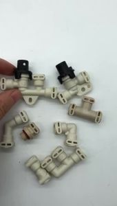 90 °   135 °   Bend L-Shaped 2-Way 3-Way Pressure Relief Valve F-Type T-Type Quick Adapter For KALERM Gemilai Welhome Coffee Machine