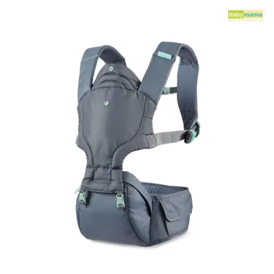 Infantino Hip Rider Plus 5-in-1 Hip Seat Carrier | Baby Diaper Bag Travel Backpack Carrier Essentials